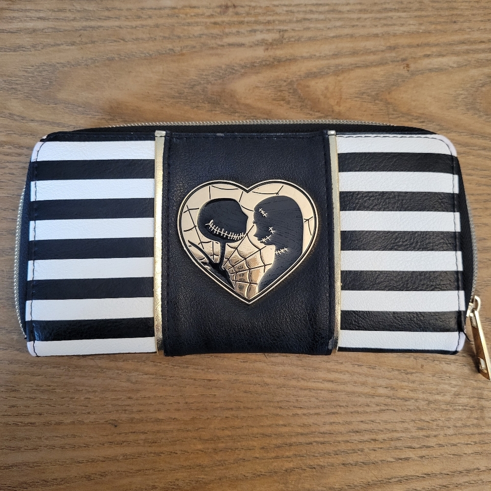 Tim Burton’s Nightmare before Christmas Jack & Sally Zip around wallet